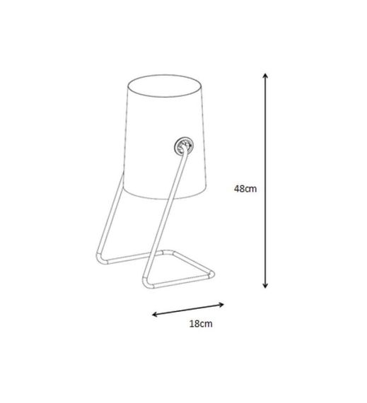 Настольная лампа Lucide Bost 06503/81/30