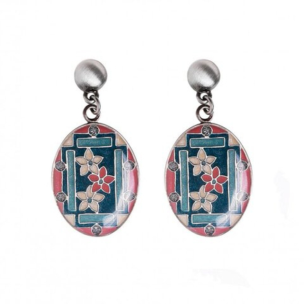 Серьги Clara Bijoux Незабудки A75773-3 G