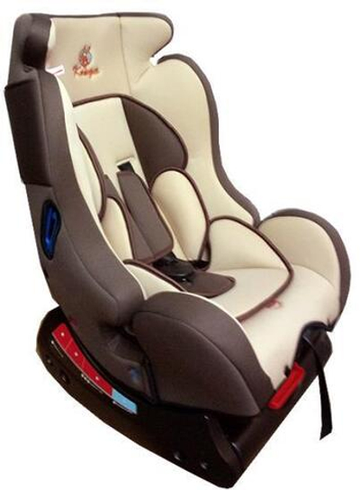 Детское автокресло Kenga гр. 0+/1/2 (0-7 лет) (Бежевый/коричневый)