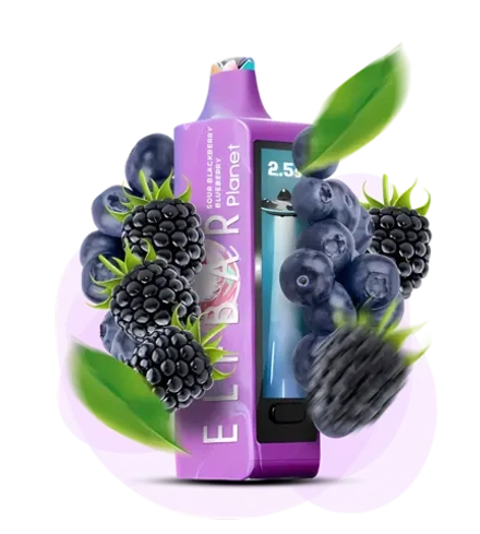 Elf Bar Planet 25000 - Sour Blackberry Blueberry (5% nic)