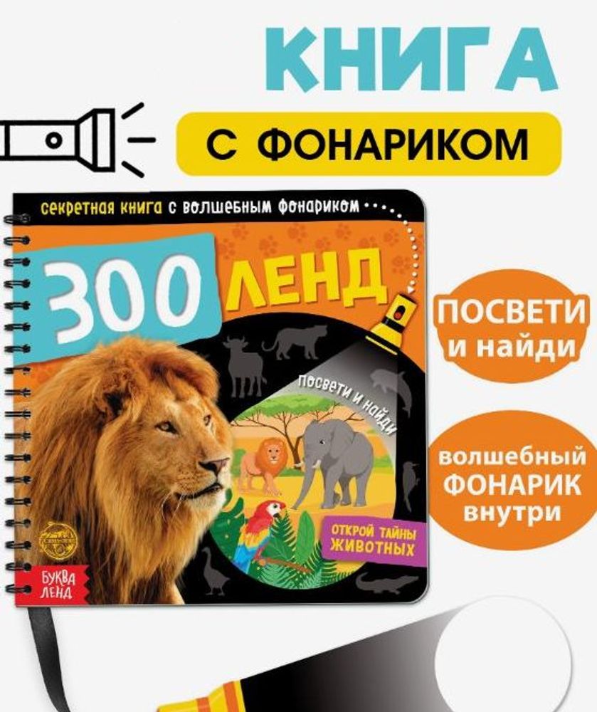 Секретная книга с фонариком
