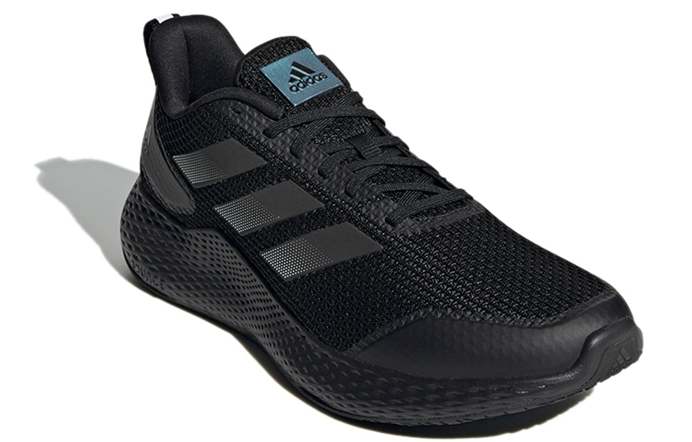 Adidas Edge Gameday casual and comfortable sports fabric non-slip wear-resistant breathable low-top training running shoes for men and women the same style black