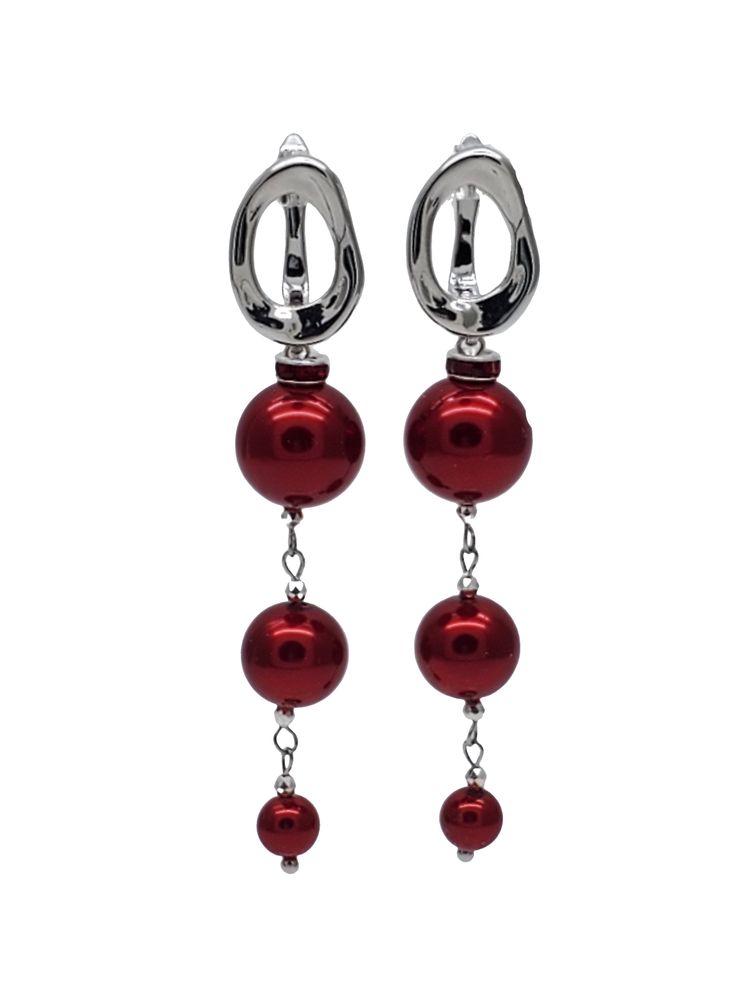 91002031 Серьги Selena Pearls