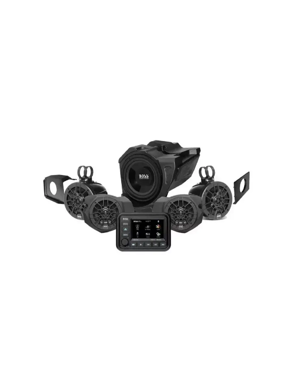 К-кт акустики 5,1 с магнитол. на UTV Polaris RZR XP1000