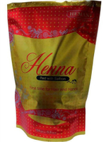 Хна для волос и рук Hemani красная с шафраном Henna Red with Saffron for hair and hands, 150 г