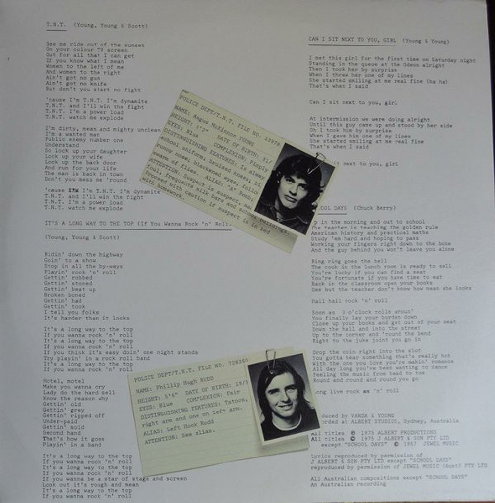 AC/DC / T.N.T. (LP)