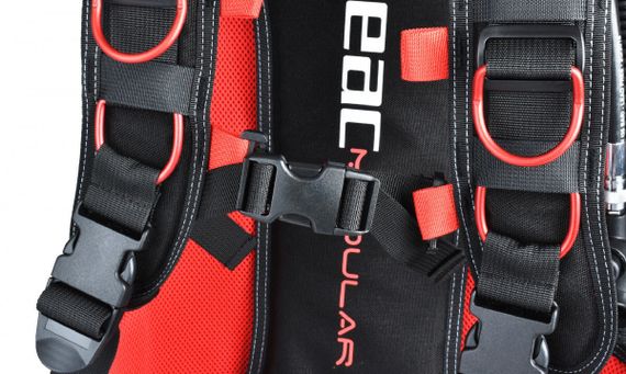 Жилет компенсатор BCD Seac Modular Оne size Тип-крыло черный