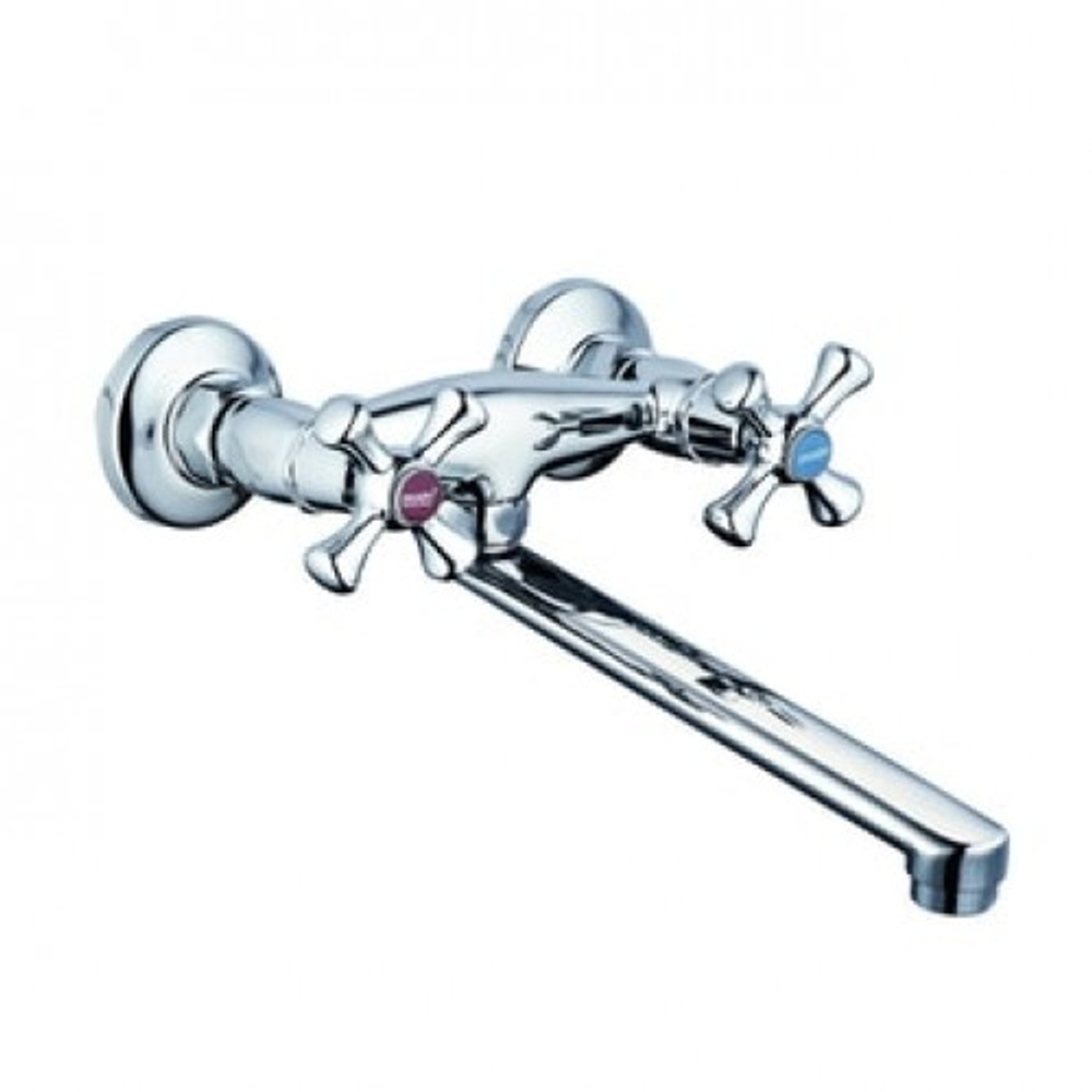 ZEGOR DTZ12-B827, настенный см-ль для кух. мойки, кер. (1/2) 180°