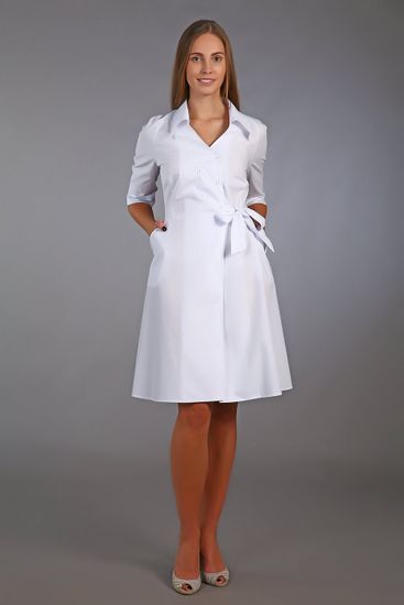 Халат женский М-017 (белый)