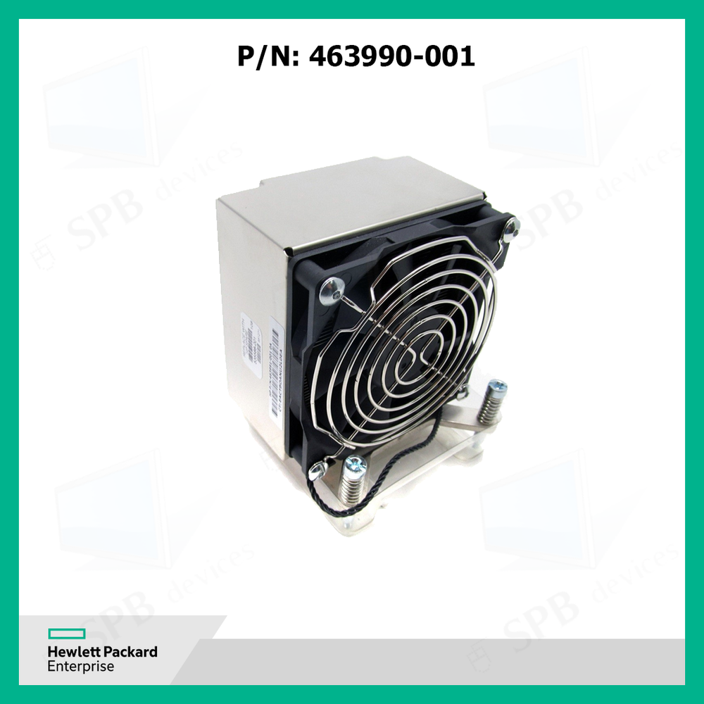 Радиатор и вентилятор Processor Heatsink & Fan Assembly HP для Workstation HP Z400 Z600 Z800 , 463990-001