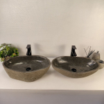 Раковина из речного камня ПАРА! RS-65541 61*36*15 0866