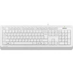 Клавиатура A-4Tech Fstyler FK10 WHITE белый/серый USB [1147536]