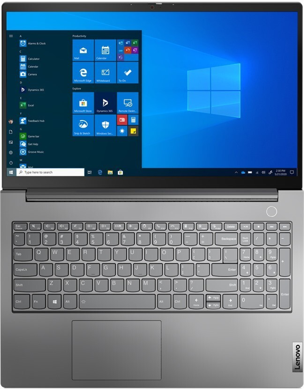 Ноутбук Lenovo ThinkBook 15 G2 ARE 20VG009NRU 15.6; LED / 1920x1080 FHD / TFT IPS / AMD Ryzen 5 / 4500U / 2300 МГц / AMD Radeon HD Graphics / 8 Gb / SSD / 256 ГБ / Windows 10 Pro