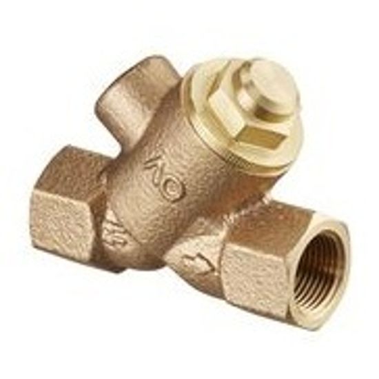 Обратный клапан Oventrop с косой врезкой 1", DN 25 для отопления/ГВС/ХВС [1072108]