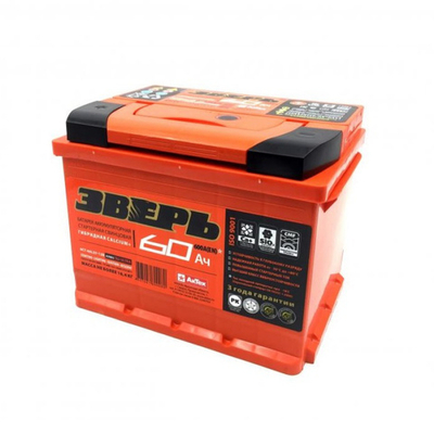 АКБ 6СТ-60.1 ЗВЕРЬ  L3У