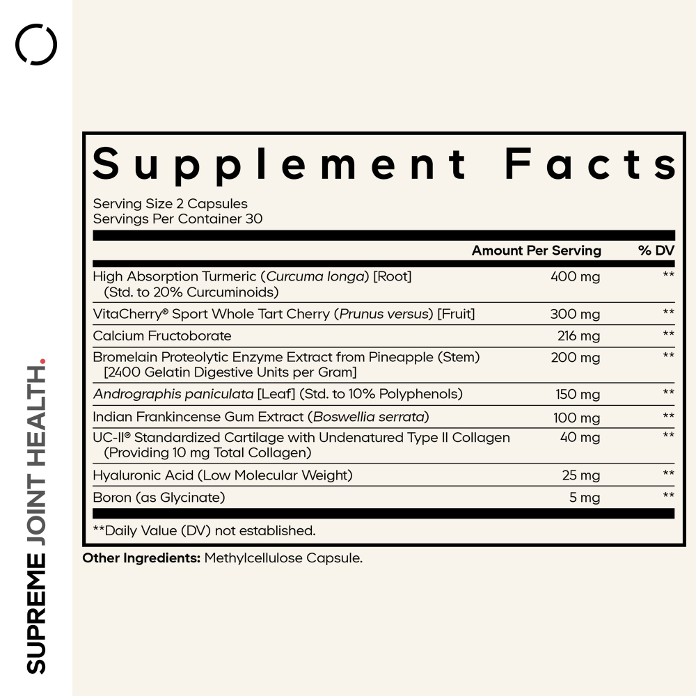 Codeage, Supreme Joint Health, 60 растительных капсул