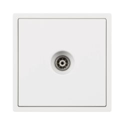 Механизм телевизионной розетки SCT-NOBE-MTV1-SFPL-WH (Arlight, Белый кварц) 054292