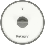 Сковорода 28*6,5см с ручкой и стекл. крышкой «Stella» (cappuccino) сск281а