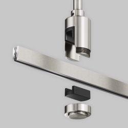 Крепление потолочное Short 78мм с вводом питания Maytoni Flarity TRA156C-B1-PT