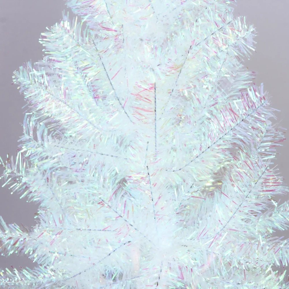 Елка «Волшебная ночь» 120 см, ПВХ (200 веток), Перламутр