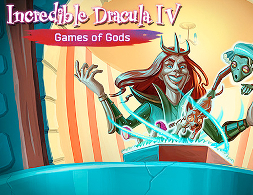 Incredible Dracula 4: Games Of Gods (для ПК, цифровой код доступа)