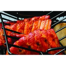 V-образная решётка для запекания рёбер, мяса, птицы, рыбы, 6 секций, Primo