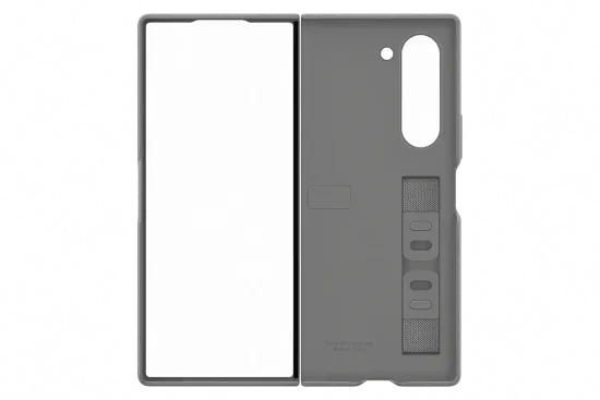 Чехол Samsung Silicone Case Fold6 серый