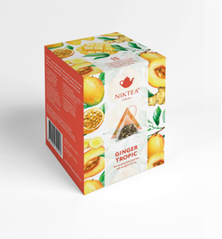 Чай в пирамидках черный NIKTEA Siberian Berries, NIKTEA Сибирский Сбор