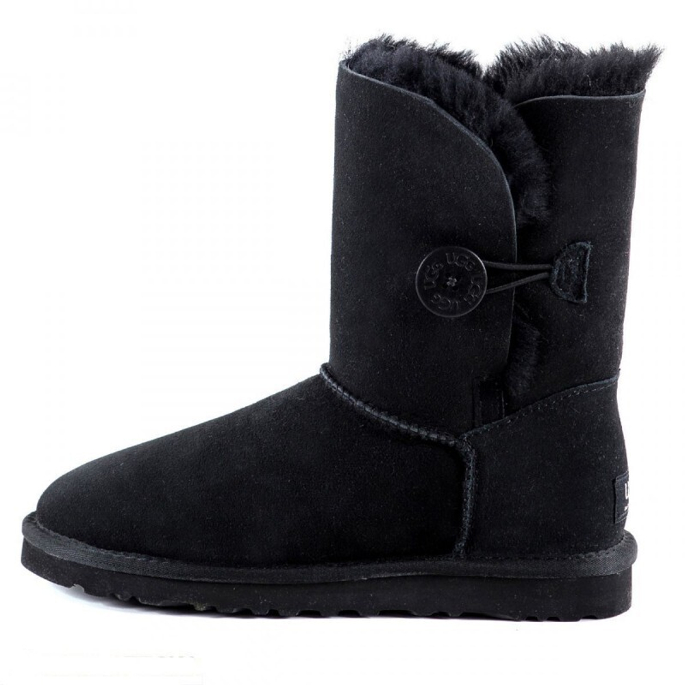 Угги Bailey Button Black