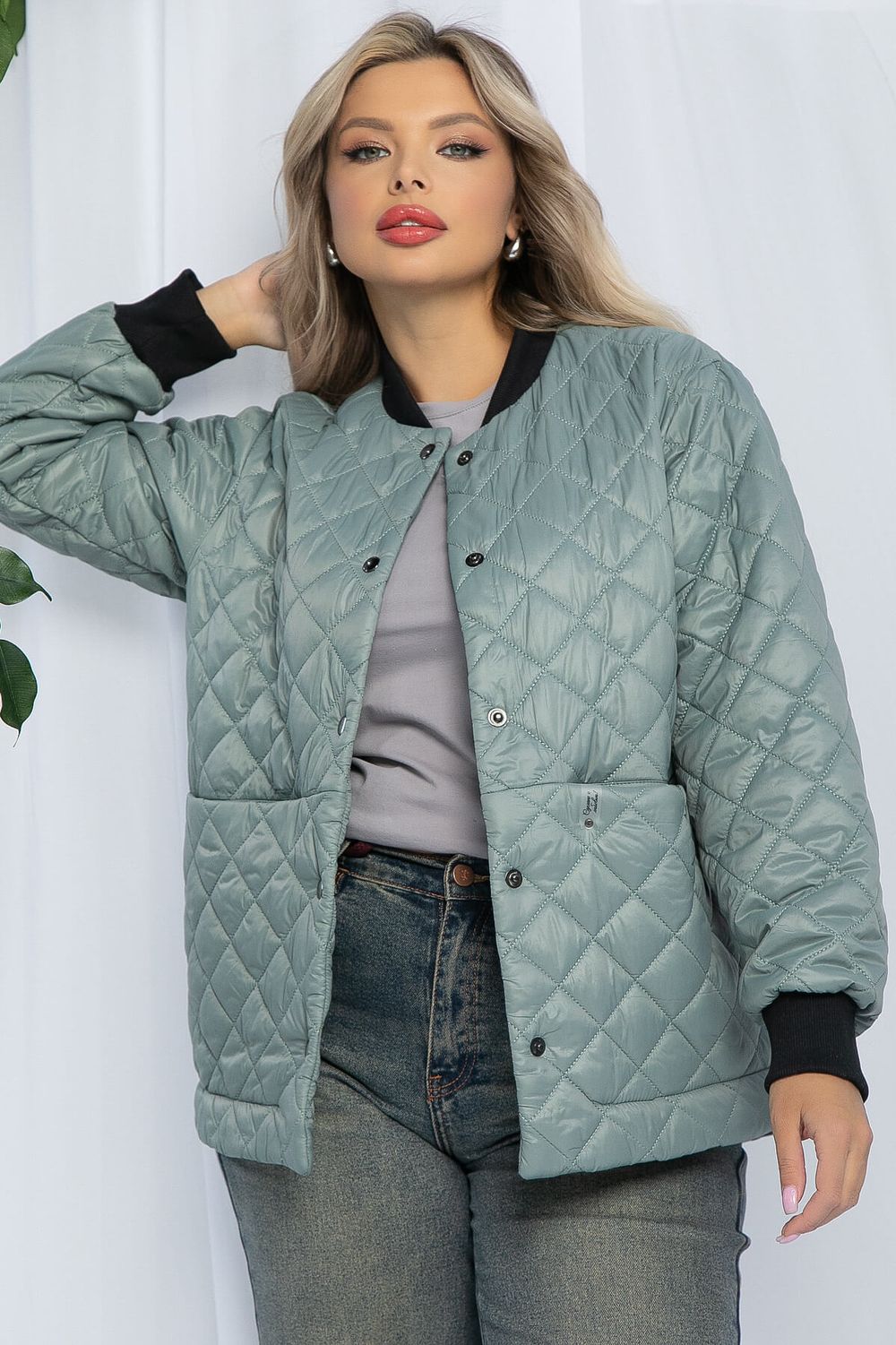 Бомбер Мой выбор (олива) Б13172-13М LT Collection