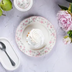 Тарелка d 21 cм Retro Ritz-La Vie En Rose Noble [6]