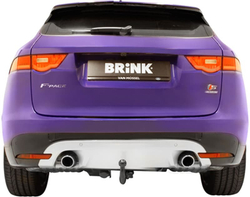 Фаркоп Brink (Thule) 616500 для Jaguar F-Pace 16-(паспорт и сертификат в комплекте)(без электрики)