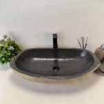 Раковина из речного камня RS-63532 (75*43*17) 0125