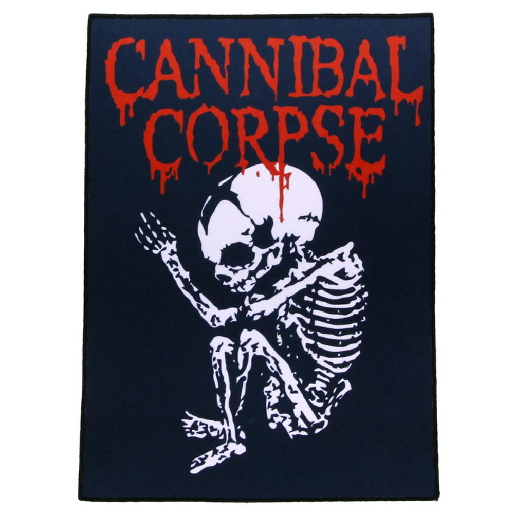 Нашивка спиновая Cannibal Corpse зародыш (257)