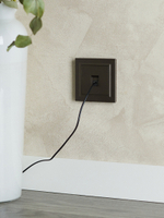 BRITE Розетка компьютерная RJ45 кат.5E РК10-БрТБ темная бронза IEK