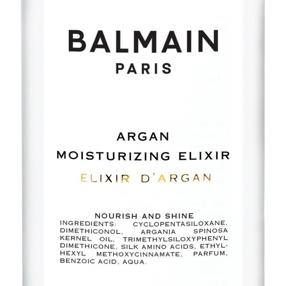 Balmain Hair Couture Увлажняющий эликсир с аргановым маслом Argan moisturizing elixir 100 мл