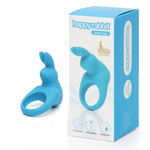 Виброкольцо Happy Rabbit синее