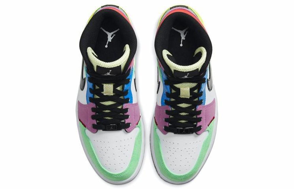 Кроссовки Jordan Air Jordan 1 Mid Se "Lightbulb" (Женская размерная сетка)