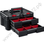 KETER STACKNROLL, 481 х 332 х 233 мм, (19″), пластиковый ящик с выдвижными полками (38407)