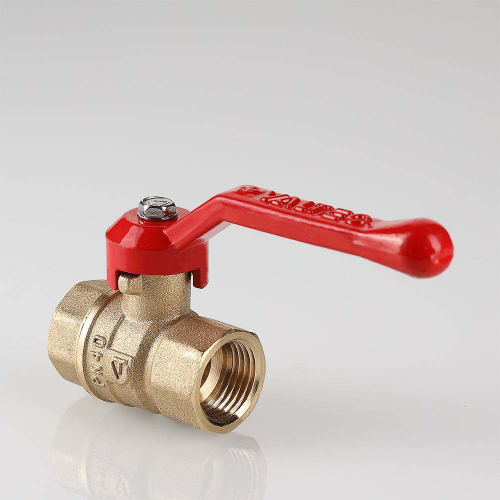 Кран шаровой латунный полнопроходной внутренняя/внутренняя резьба рычаг, VALTEC СТАНДАРТ