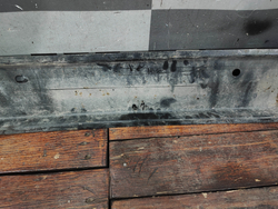 Усилитель заднего бампера Toyota Corolla (E150/E180) Б/У Оригинал 5217102080