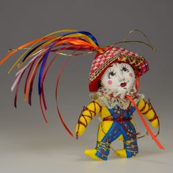 Ёлочная игрушка "Скоморох"