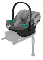 Коляска 3 в 1 Cybex Priam IV Chrome Brown complete и автокресло Aton S2 i-Size Lava Grey Off White