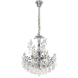 Citilux RITZ CL310061 Люстра хрустальная подвесная Хром