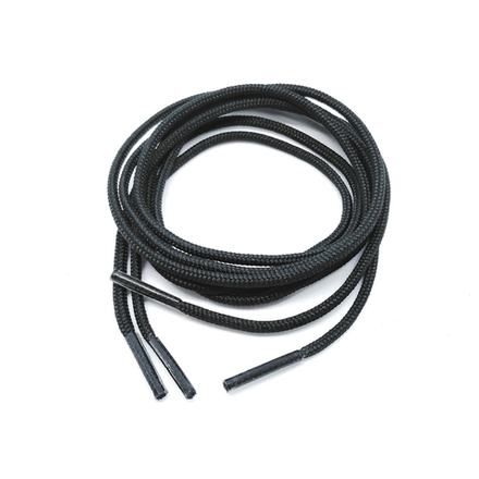 ШНУРОК ОБУВНОЙ С НАКОНЕЧНИКАМИ 70см*3мм ,цвет  черный