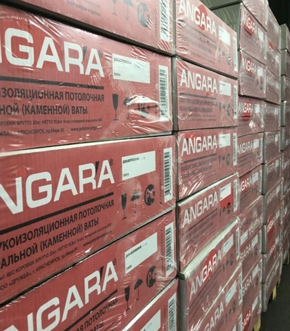 Плита потолочная Angara 600х600х7 мм