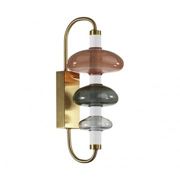 Бра 9W 4000K 5411/9WL бронзовый/серый/бордовый MODERN Amore Odeon Light Exclusive