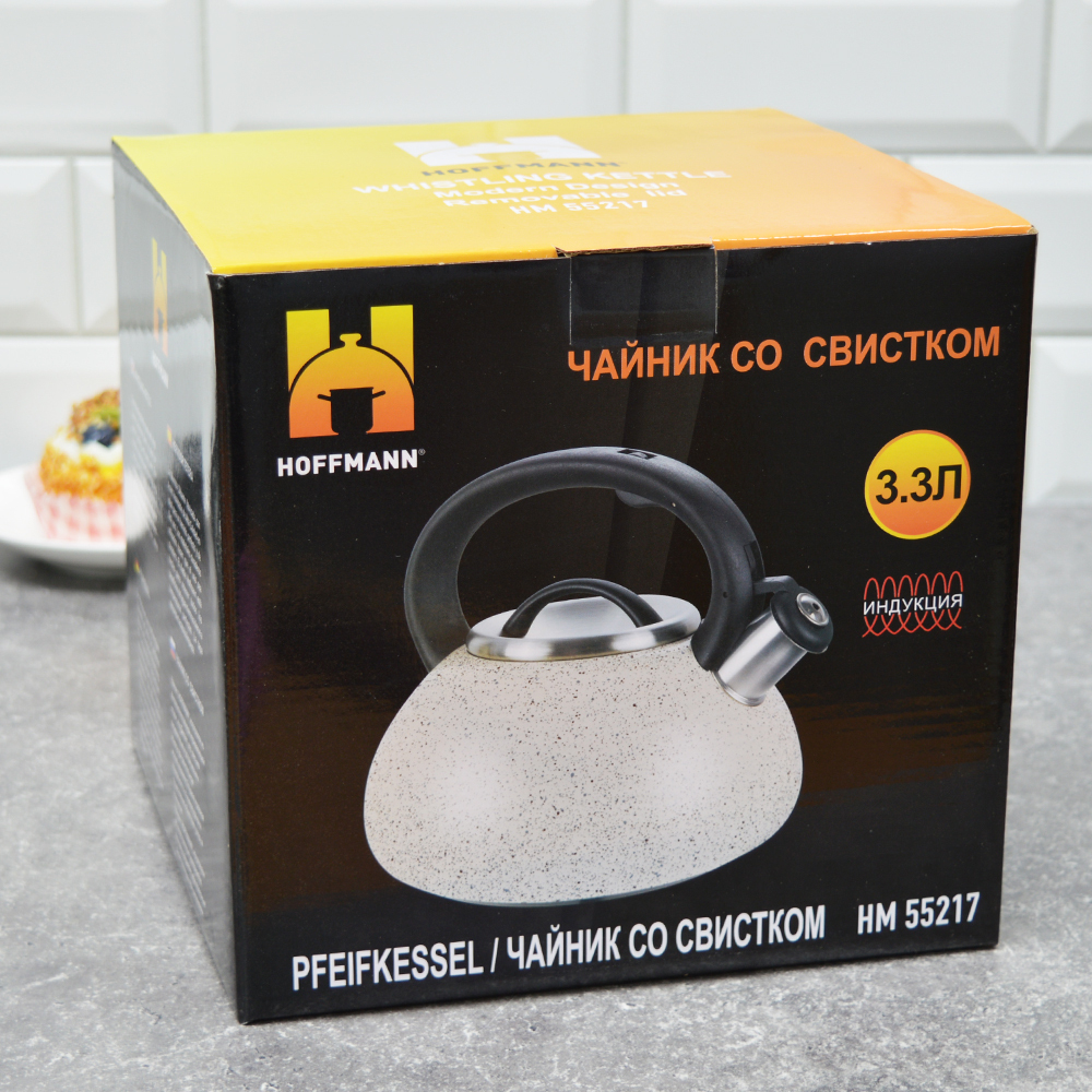 Чайник 3,3л со свистком НМ 55217