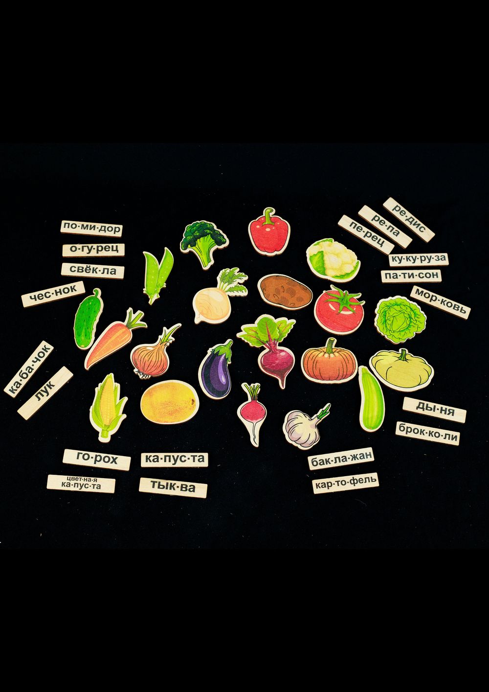 Игровое пособие "Овощи и фрукты"