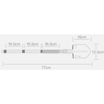 Лопата Xiaomi Handao Multi-function Outdoor Shovel Black
